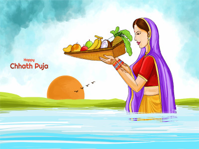 Chhathi Chhath Pooja in Varanasi